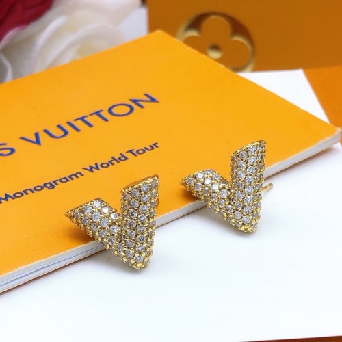 Cheap Louis Vuitton Earrings For Women #1262527 Replica Wholesale [$27.00 USD] [ITEM#1262527] on Replica Louis Vuitton Earrings