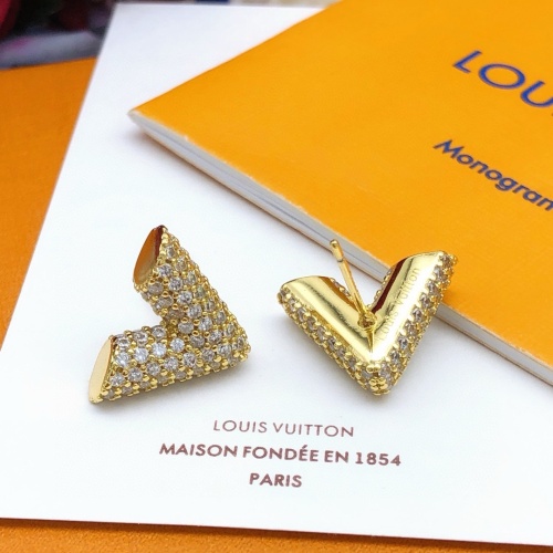 Cheap Louis Vuitton Earrings For Women #1262527 Replica Wholesale [$27.00 USD] [ITEM#1262527] on Replica Louis Vuitton Earrings