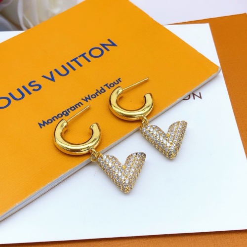 Cheap Louis Vuitton Earrings For Women #1262530 Replica Wholesale [$29.00 USD] [ITEM#1262530] on Replica Louis Vuitton Earrings