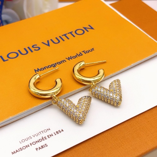 Cheap Louis Vuitton Earrings For Women #1262530 Replica Wholesale [$29.00 USD] [ITEM#1262530] on Replica Louis Vuitton Earrings