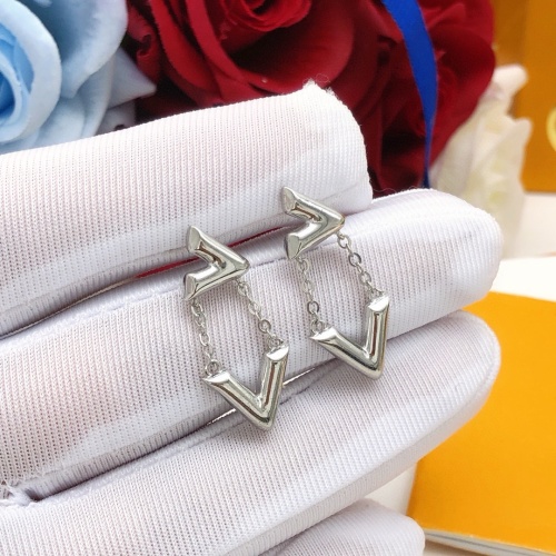 Cheap Louis Vuitton Earrings For Women #1262538 Replica Wholesale [$25.00 USD] [ITEM#1262538] on Replica Louis Vuitton Earrings