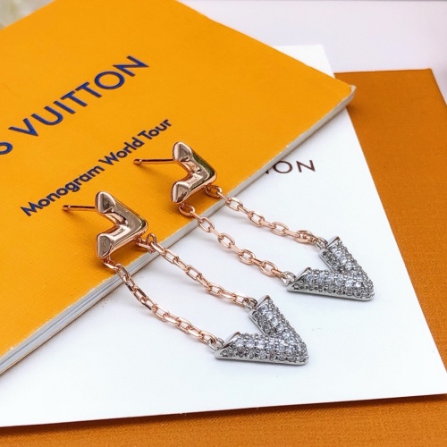 Cheap Louis Vuitton Earrings For Women #1262539 Replica Wholesale [$29.00 USD] [ITEM#1262539] on Replica Louis Vuitton Earrings