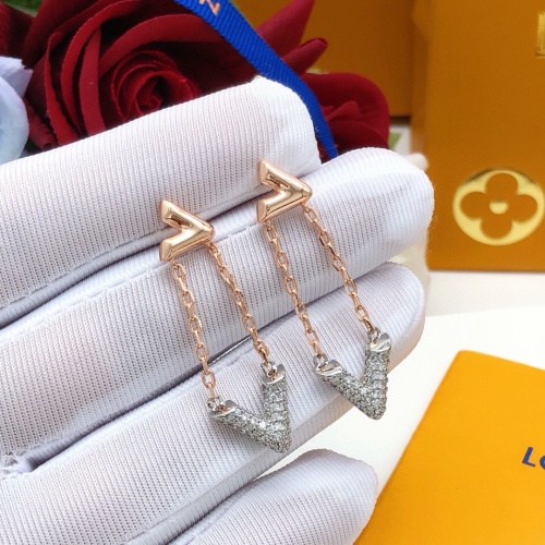 Cheap Louis Vuitton Earrings For Women #1262539 Replica Wholesale [$29.00 USD] [ITEM#1262539] on Replica Louis Vuitton Earrings