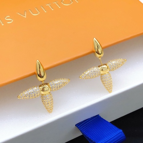 Cheap Louis Vuitton Earrings For Women #1262542 Replica Wholesale [$29.00 USD] [ITEM#1262542] on Replica Louis Vuitton Earrings