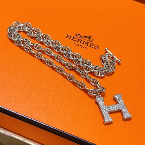 Cheap Hermes Necklaces #1262612 Replica Wholesale [$56.00 USD] [ITEM#1262612] on Replica Hermes Necklaces