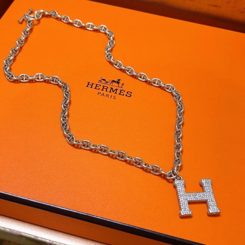 Cheap Hermes Necklaces #1262612 Replica Wholesale [$56.00 USD] [ITEM#1262612] on Replica Hermes Necklaces