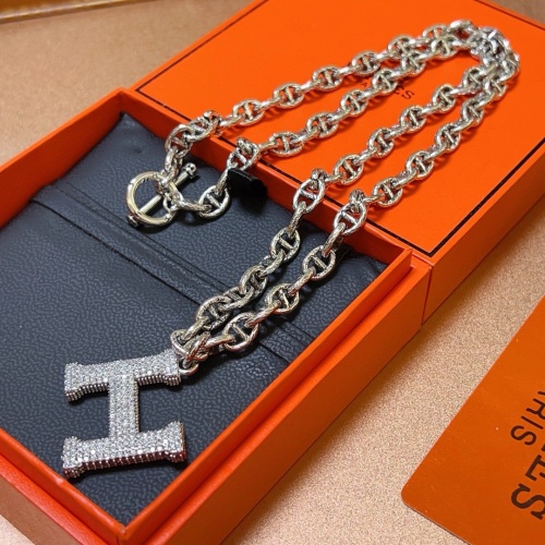 Cheap Hermes Necklaces #1262612 Replica Wholesale [$56.00 USD] [ITEM#1262612] on Replica Hermes Necklaces