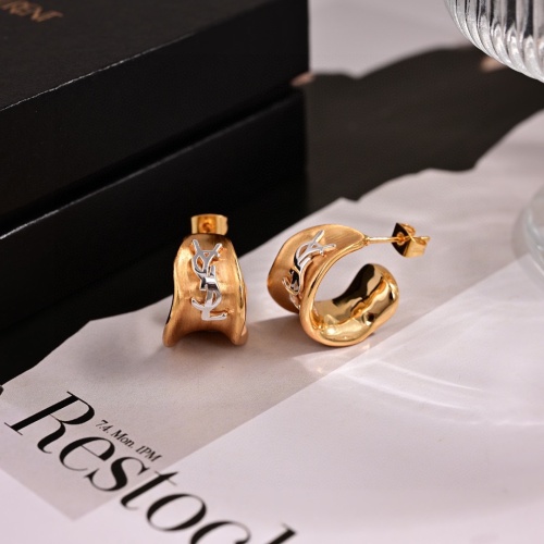 Cheap Yves Saint Laurent YSL Earrings For Women #1262674 Replica Wholesale [$27.00 USD] [ITEM#1262674] on Replica Yves Saint Laurent YSL Earrings