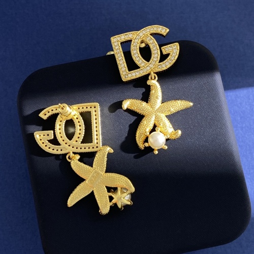 Cheap Dolce &amp; Gabbana D&amp;G Earrings For Women #1262690 Replica Wholesale [$29.00 USD] [ITEM#1262690] on Replica Dolce &amp; Gabbana D&amp;G Earrings