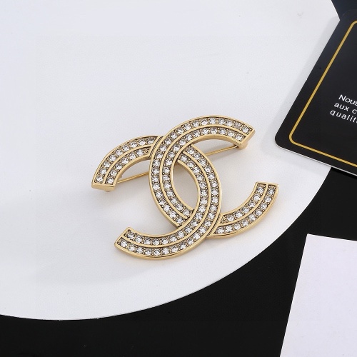 Cheap Chanel Brooches For Women #1262703 Replica Wholesale [$27.00 USD] [ITEM#1262703] on Replica Chanel Brooches