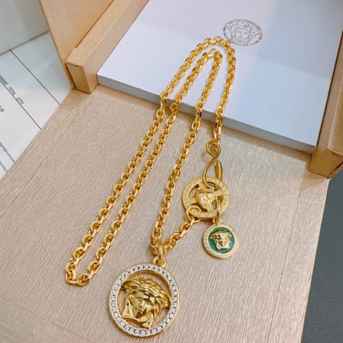 Cheap Versace Necklaces #1262725 Replica Wholesale [$60.00 USD] [ITEM#1262725] on Replica Versace Necklaces