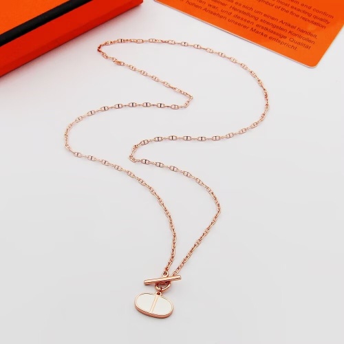 Cheap Hermes Necklaces #1262742 Replica Wholesale [$25.00 USD] [ITEM#1262742] on Replica Hermes Necklaces