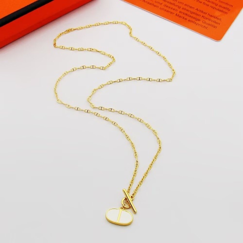 Cheap Hermes Necklaces #1262743 Replica Wholesale [$25.00 USD] [ITEM#1262743] on Replica Hermes Necklaces