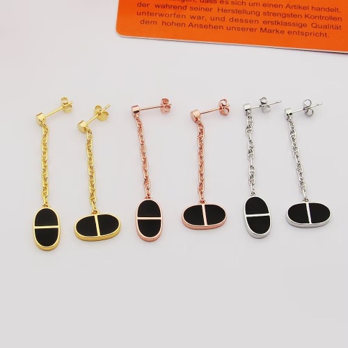 Cheap Hermes Earrings For Women #1262746 Replica Wholesale [$25.00 USD] [ITEM#1262746] on Replica Hermes Earrings