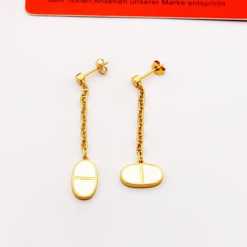 Cheap Hermes Earrings For Women #1262749 Replica Wholesale [$25.00 USD] [ITEM#1262749] on Replica Hermes Earrings