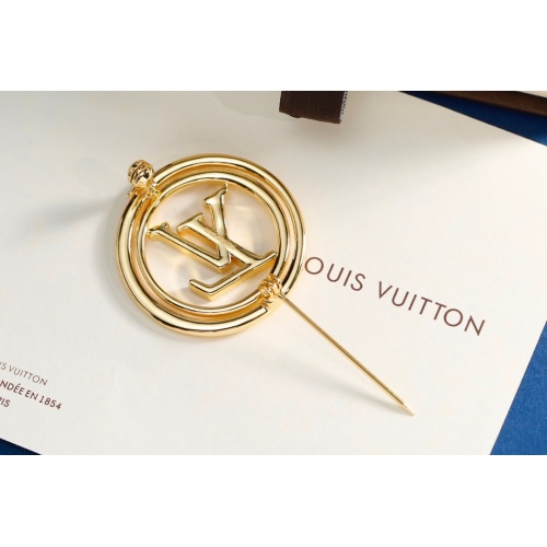 Cheap Louis Vuitton LV Brooches For Women #1262770 Replica Wholesale [$32.00 USD] [ITEM#1262770] on Replica Louis Vuitton LV Brooches