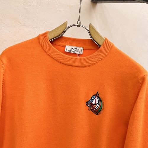 Cheap Hermes Sweaters Long Sleeved For Men #1262823 Replica Wholesale [$76.00 USD] [ITEM#1262823] on Replica Hermes Sweaters