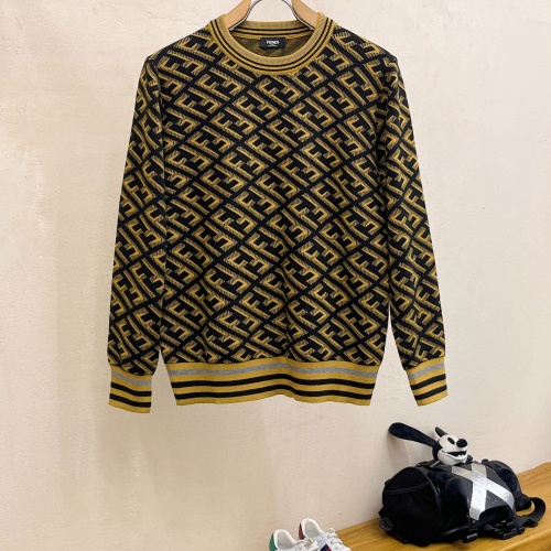 Cheap Fendi Sweaters Long Sleeved For Men #1262824 Replica Wholesale [$76.00 USD] [ITEM#1262824] on Replica Fendi Sweaters