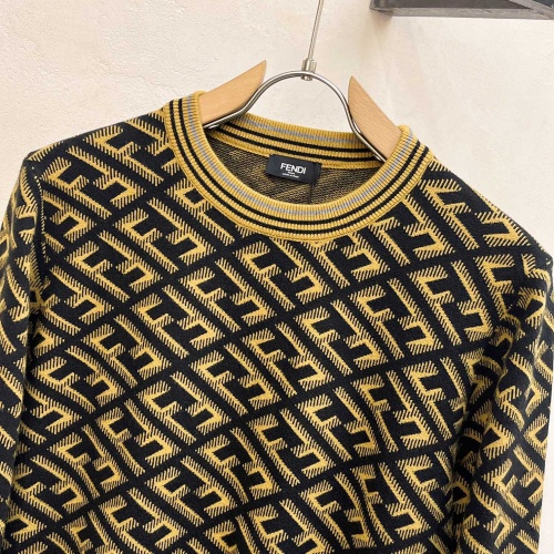 Cheap Fendi Sweaters Long Sleeved For Men #1262824 Replica Wholesale [$76.00 USD] [ITEM#1262824] on Replica Fendi Sweaters