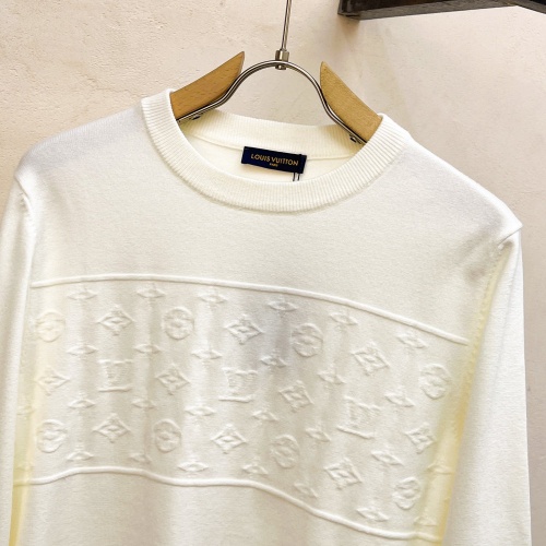 Cheap Louis Vuitton LV Sweaters Long Sleeved For Men #1262841 Replica Wholesale [$76.00 USD] [ITEM#1262841] on Replica Louis Vuitton LV Sweaters