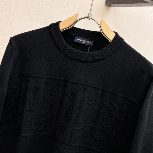 Cheap Louis Vuitton LV Sweaters Long Sleeved For Men #1262842 Replica Wholesale [$76.00 USD] [ITEM#1262842] on Replica Louis Vuitton LV Sweaters