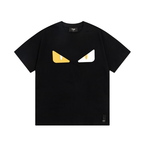 Cheap Fendi T-Shirts Short Sleeved For Unisex #1262880 Replica Wholesale [$40.00 USD] [ITEM#1262880] on Replica Fendi T-Shirts