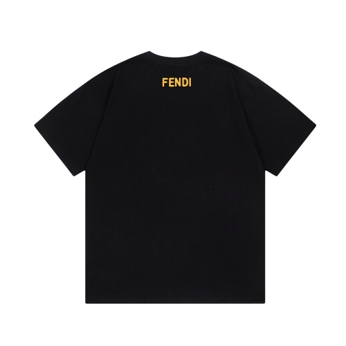 Cheap Fendi T-Shirts Short Sleeved For Unisex #1262880 Replica Wholesale [$40.00 USD] [ITEM#1262880] on Replica Fendi T-Shirts