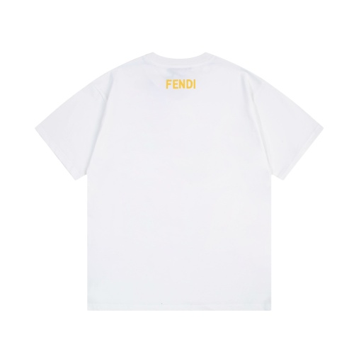 Cheap Fendi T-Shirts Short Sleeved For Unisex #1262881 Replica Wholesale [$40.00 USD] [ITEM#1262881] on Replica Fendi T-Shirts