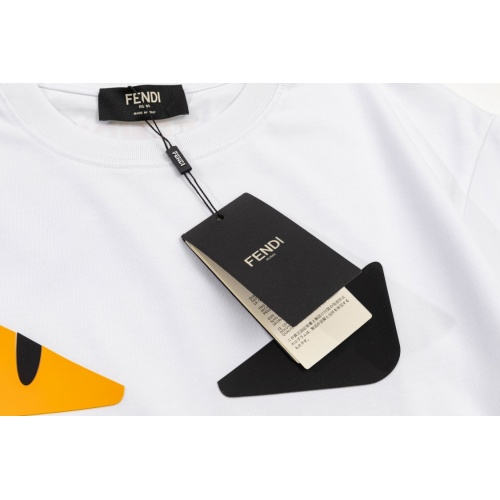 Cheap Fendi T-Shirts Short Sleeved For Unisex #1262881 Replica Wholesale [$40.00 USD] [ITEM#1262881] on Replica Fendi T-Shirts