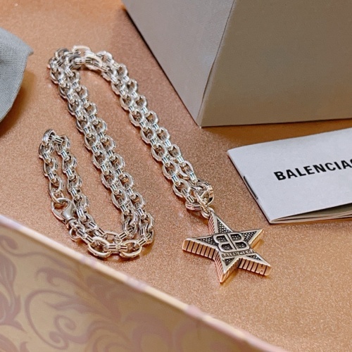 Cheap Balenciaga Necklaces #1262911 Replica Wholesale [$56.00 USD] [ITEM#1262911] on Replica Balenciaga Necklaces