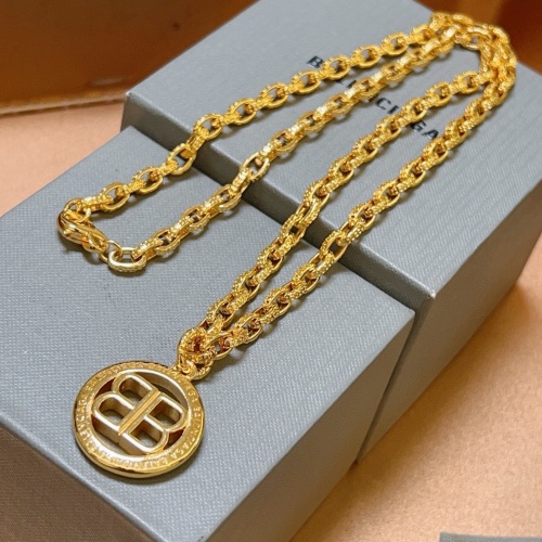 Cheap Balenciaga Necklaces #1262912 Replica Wholesale [$56.00 USD] [ITEM#1262912] on Replica Balenciaga Necklaces