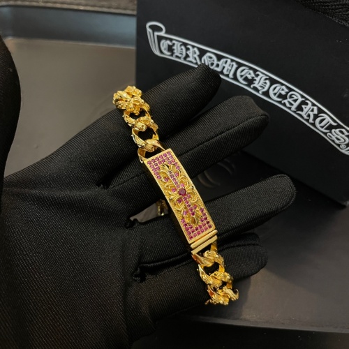 Cheap Chrome Hearts Bracelets #1262925 Replica Wholesale [$56.00 USD] [ITEM#1262925] on Replica Versace Earrings