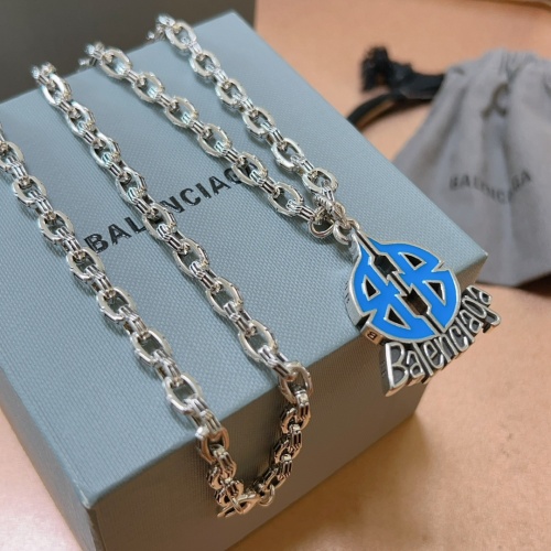 Cheap Balenciaga Necklaces #1262946 Replica Wholesale [$56.00 USD] [ITEM#1262946] on Replica Balenciaga Necklaces