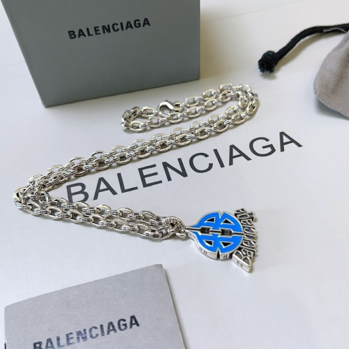 Cheap Balenciaga Necklaces #1262946 Replica Wholesale [$56.00 USD] [ITEM#1262946] on Replica Balenciaga Necklaces