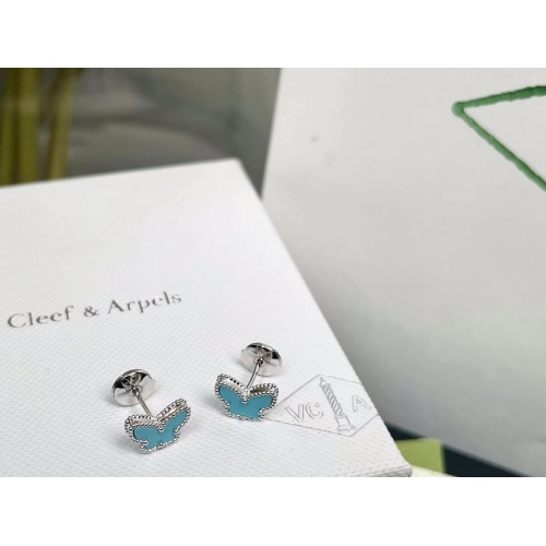 Cheap Van Cleef &amp; Arpels Earrings For Women #1262973 Replica Wholesale [$40.00 USD] [ITEM#1262973] on Replica Van Cleef &amp; Arpels Earrings