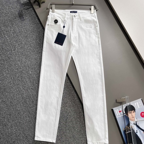 Cheap Louis Vuitton LV Jeans For Men #1262975 Replica Wholesale [$76.00 USD] [ITEM#1262975] on Replica Louis Vuitton LV Jeans