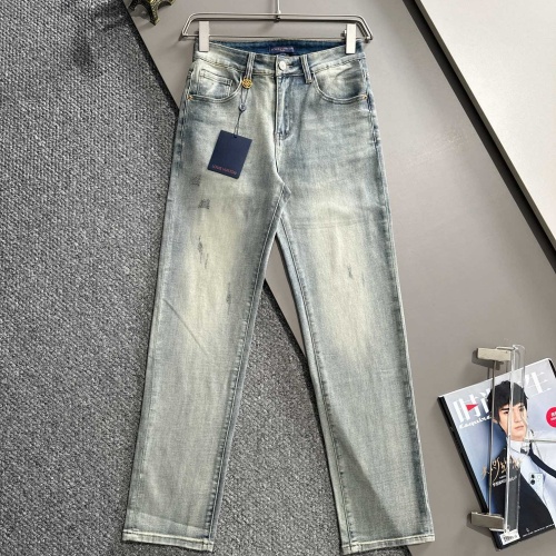 Cheap Louis Vuitton LV Jeans For Men #1262978 Replica Wholesale [$76.00 USD] [ITEM#1262978] on Replica Louis Vuitton LV Jeans