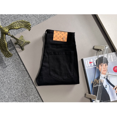 Cheap Louis Vuitton LV Jeans For Men #1262979 Replica Wholesale [$76.00 USD] [ITEM#1262979] on Replica Louis Vuitton LV Jeans