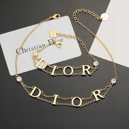 Cheap Christian Dior Jewelry Set #1262985 Replica Wholesale [$48.00 USD] [ITEM#1262985] on Replica Christian Dior Jewelry Set