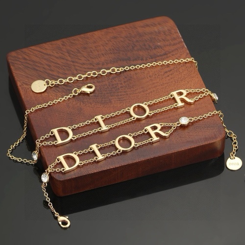 Cheap Christian Dior Jewelry Set #1262985 Replica Wholesale [$48.00 USD] [ITEM#1262985] on Replica Christian Dior Jewelry Set