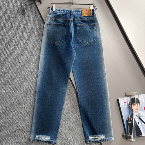 Cheap Louis Vuitton LV Jeans For Men #1263026 Replica Wholesale [$82.00 USD] [ITEM#1263026] on Replica Louis Vuitton LV Jeans