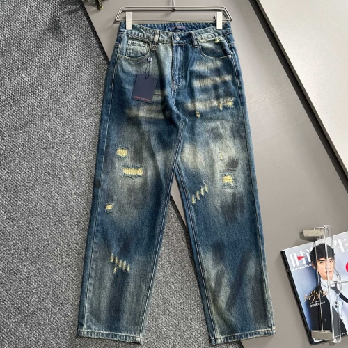 Cheap Louis Vuitton LV Jeans For Men #1263030 Replica Wholesale [$82.00 USD] [ITEM#1263030] on Replica Louis Vuitton LV Jeans