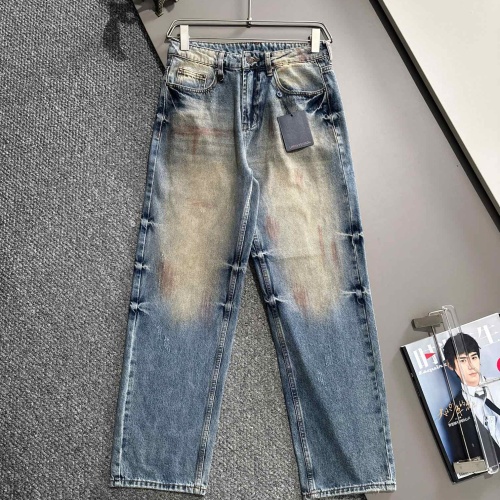 Cheap Louis Vuitton LV Jeans For Men #1263040 Replica Wholesale [$82.00 USD] [ITEM#1263040] on Replica Louis Vuitton LV Jeans