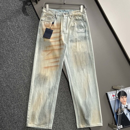 Cheap Louis Vuitton LV Jeans For Men #1263041 Replica Wholesale [$82.00 USD] [ITEM#1263041] on Replica Louis Vuitton LV Jeans