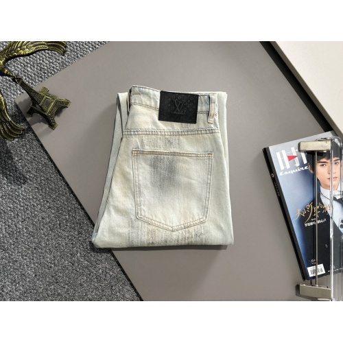 Cheap Louis Vuitton LV Jeans For Men #1263041 Replica Wholesale [$82.00 USD] [ITEM#1263041] on Replica Louis Vuitton LV Jeans