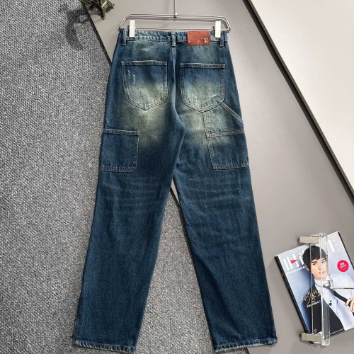 Cheap Louis Vuitton LV Jeans For Men #1263043 Replica Wholesale [$82.00 USD] [ITEM#1263043] on Replica Louis Vuitton LV Jeans