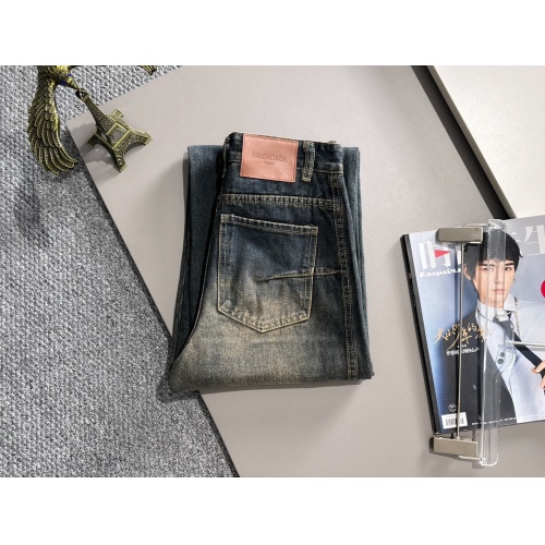 Cheap Balenciaga Jeans For Men #1263071 Replica Wholesale [$82.00 USD] [ITEM#1263071] on Replica Balenciaga Jeans