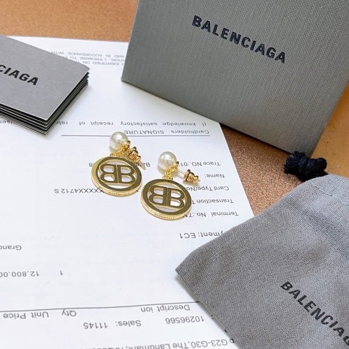 Cheap Balenciaga Earrings For Women #1263074 Replica Wholesale [$29.00 USD] [ITEM#1263074] on Replica Balenciaga Earrings