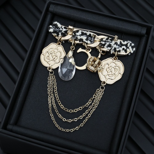 Cheap Chanel Brooches For Women #1263126 Replica Wholesale [$34.00 USD] [ITEM#1263126] on Replica Chanel Brooches