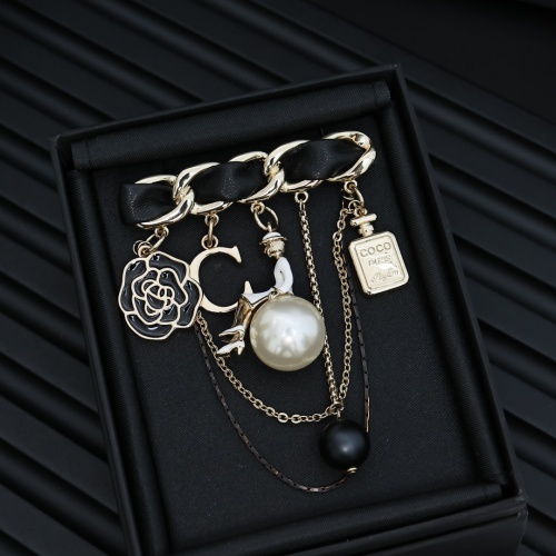 Cheap Chanel Brooches For Women #1263127 Replica Wholesale [$34.00 USD] [ITEM#1263127] on Replica Chanel Brooches